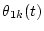 $\displaystyle -\arctan\left( \frac{Y_k(t)\cos\phi_k(t)-\sin\phi_k(t)}{Y_k(t)\sin\phi_k(t)+\cos\phi_k(t)} \right)$