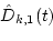 \begin{displaymath}\hat{D}_{k,1}=\mathop{\arg\max}_{\hat{D}_{k,0}-Q_k\leq D_{k,1...
...\vert\hat{A}_k\vert\vert \vert\vert\hat{\hat{A}}_k\vert\vert}.
\end{displaymath}