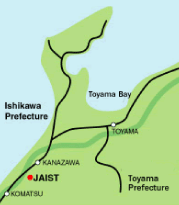 Map of Ishikawa Pref.